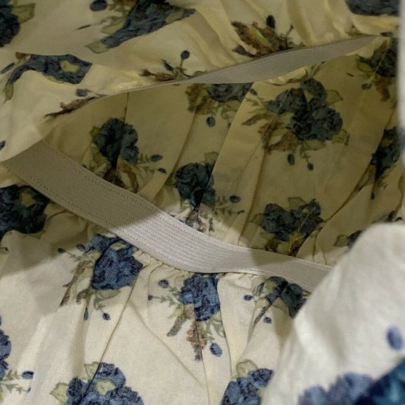 Emerald August Girls Sleeveless Yellow Dress With Flowers Size 5 - Picture 6 of 10